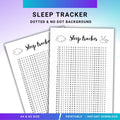 Digital Planner — Sleep Tracker Printable, Daily Sleep Log, 24 Hour Sleep Tracker, Wellness Self Care Plann... | Mindfulness printable
