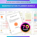 2026 Planner — MANIFESTATION JOURNAL Printable, Vision Board, Law of Attraction, Gratitude, Digital Journal... | Mindfulness printable