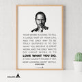 Aislling — Steve jobs success love what you do, Quote Poster Printables, Inspirational Quote Poster, Motiva... | Aislling printable