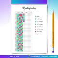 Book Journal — Reading Tracker PRINTABLE, Reading Tracker, Reading Log, Habit Tracker, Book Tracker, Book J... | Bloom Joyfully printable