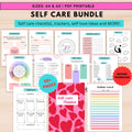 Daily Routine Track — Self Care Planner PRINTABLE, Wellness Journal and Daily Routine Tracker, Mental Healt... | Mindfulness printable