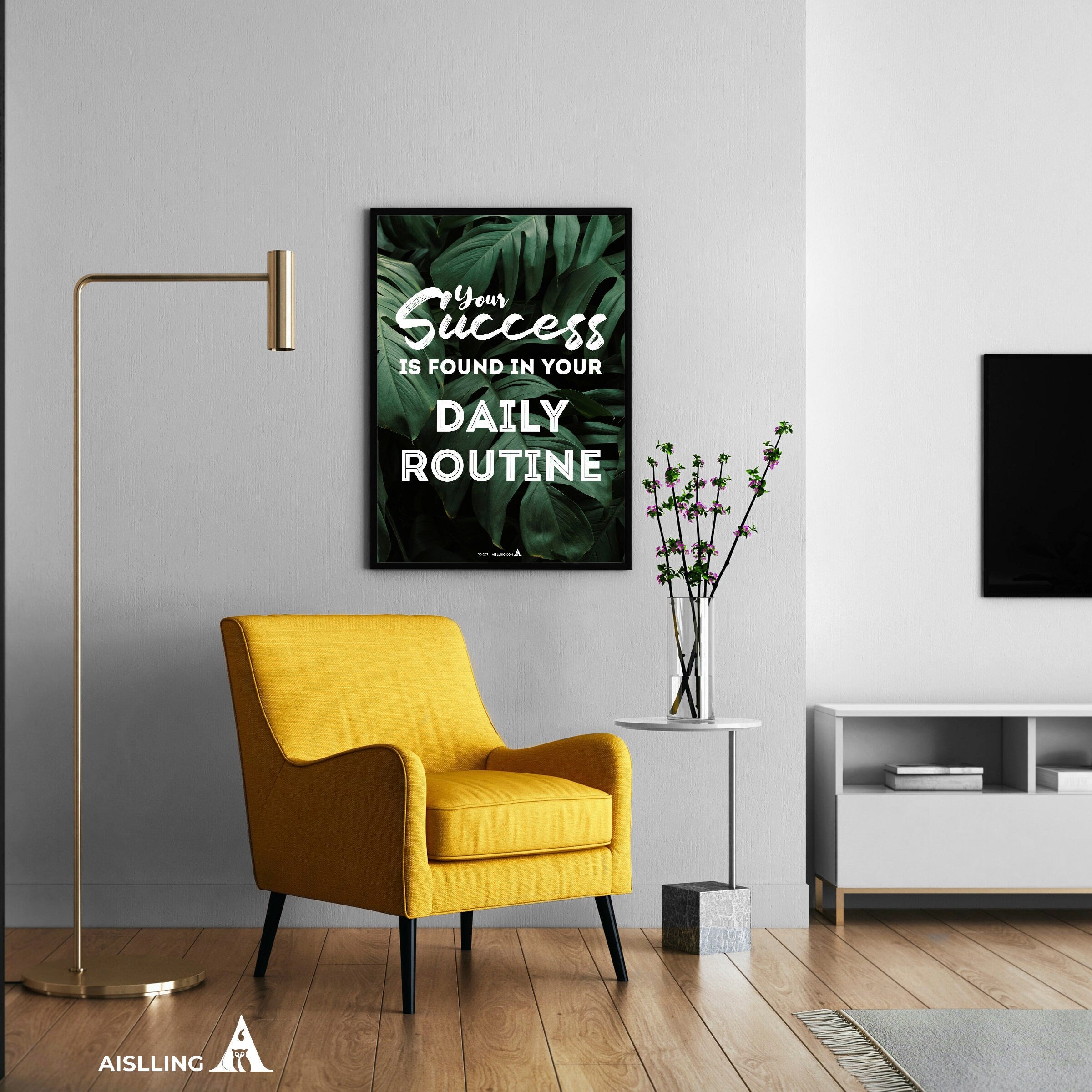 Aislling — your success is found, Quote Poster Printables, Inspirational Quote Poster, Motivational Art, Fa... | Aislling printable