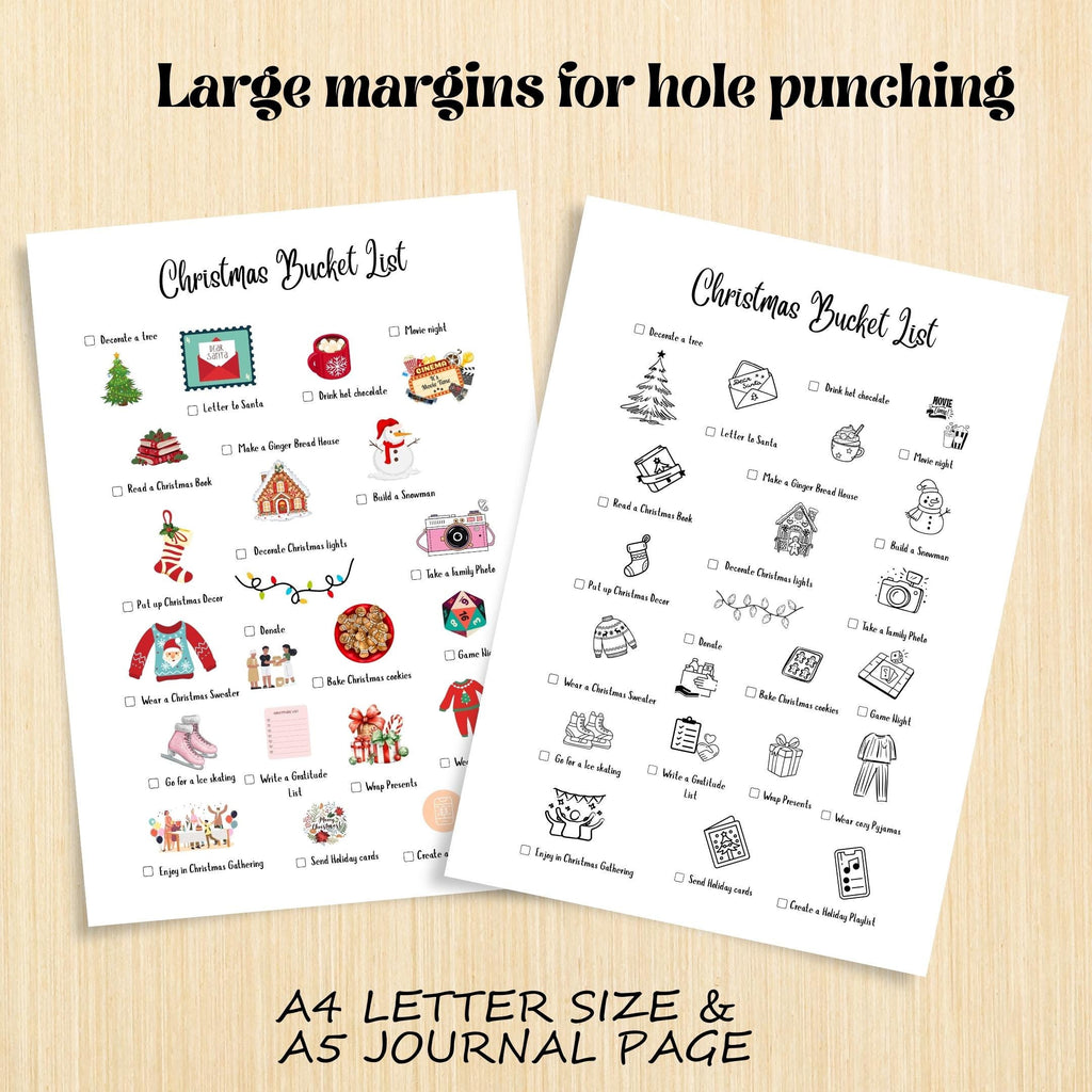 Activity List — Seasonal BUCKET LIST Printable, Spring Bucket List, Summer Bucket List, Fall Bucket List, W... | Bloom Joyfully printable