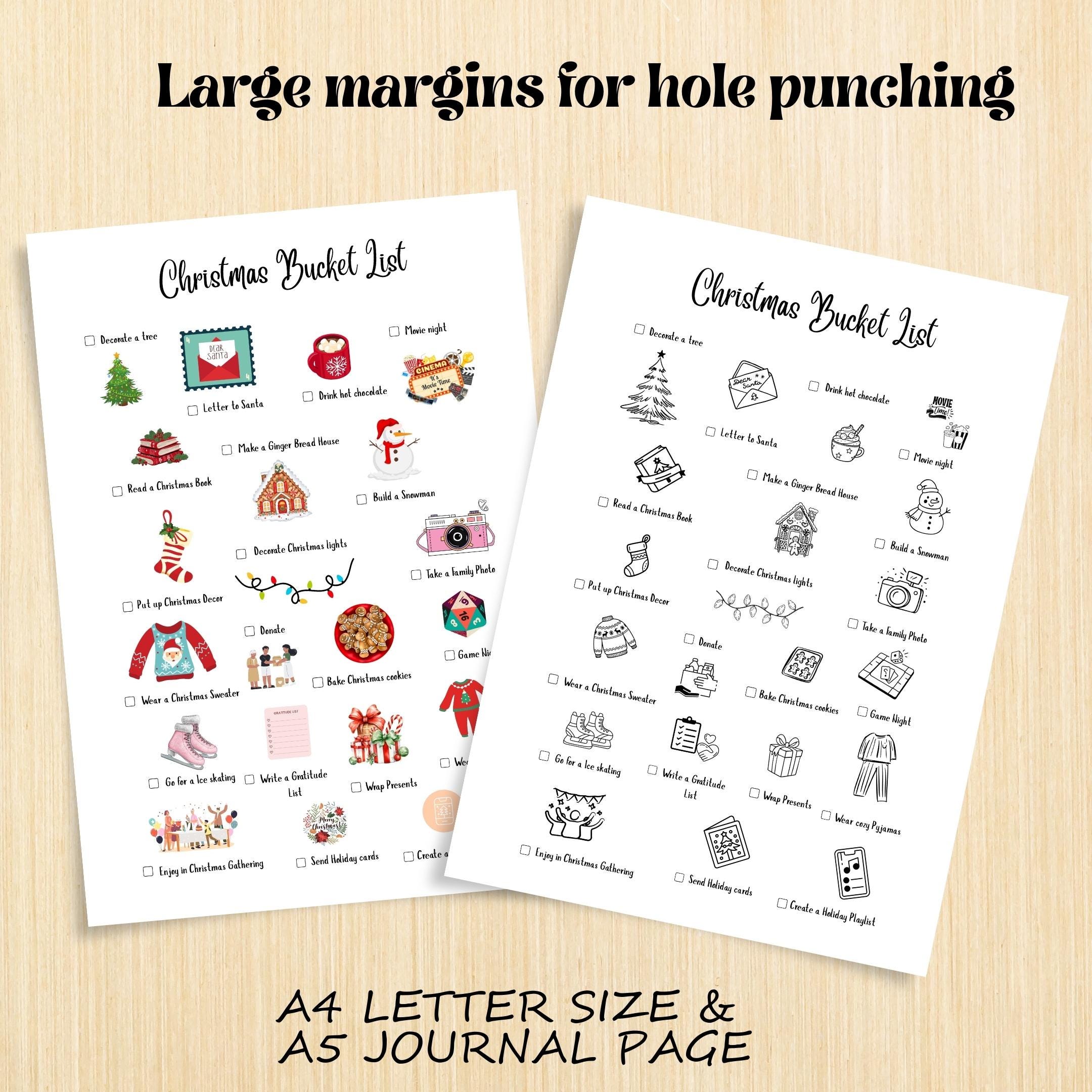 Activity List — Seasonal BUCKET LIST Printable, Spring Bucket List, Summer Bucket List, Fall Bucket List, W... | Bloom Joyfully printable