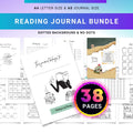 Book Challenge — READING JOURNAL Printable Bundle, Printable Book Tracker, Book Journal, Printable Reading ... | Bloom Joyfully printable
