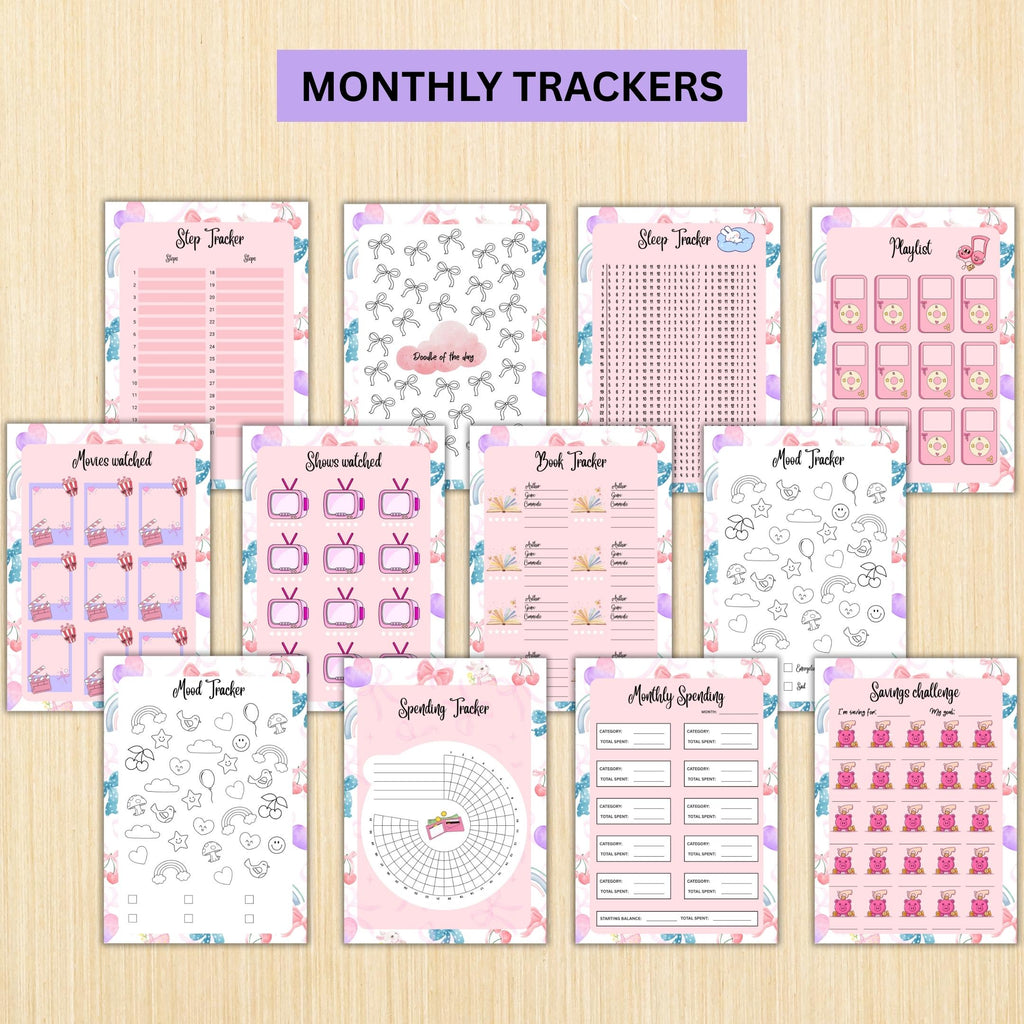 2026 Big Journal — 2026 JANUARY Planner Bundle, New Year Reset, New Year Monthly, Weekly planner, Habit, Bu... | Bloom Joyfully printable