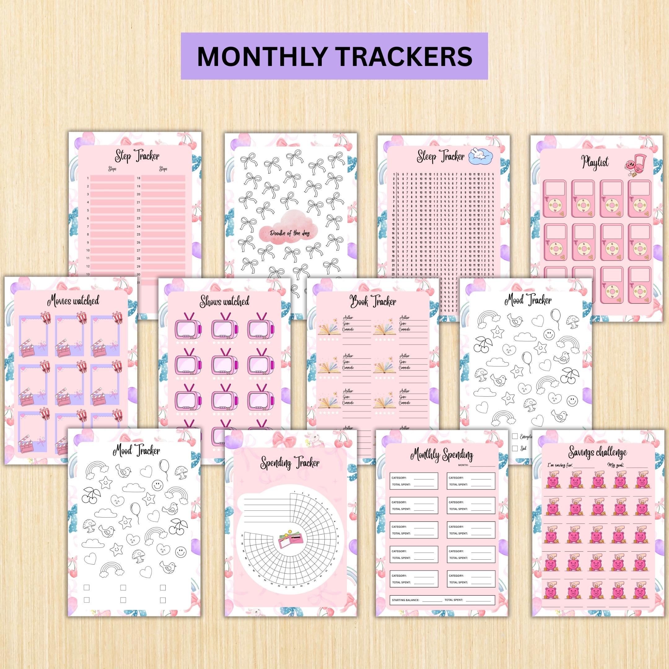 2026 Big Journal — 2026 JANUARY Planner Bundle, New Year Reset, New Year Monthly, Weekly planner, Habit, Bu... | Bloom Joyfully printable