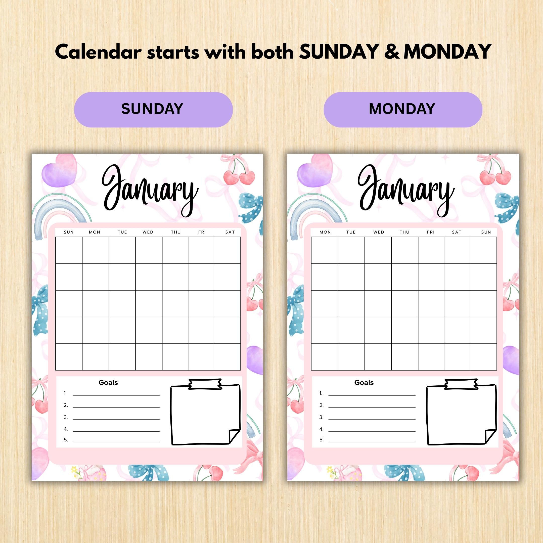 2026 Big Journal — 2026 JANUARY Planner Bundle, New Year Reset, New Year Monthly, Weekly planner, Habit, Bu... | Bloom Joyfully printable
