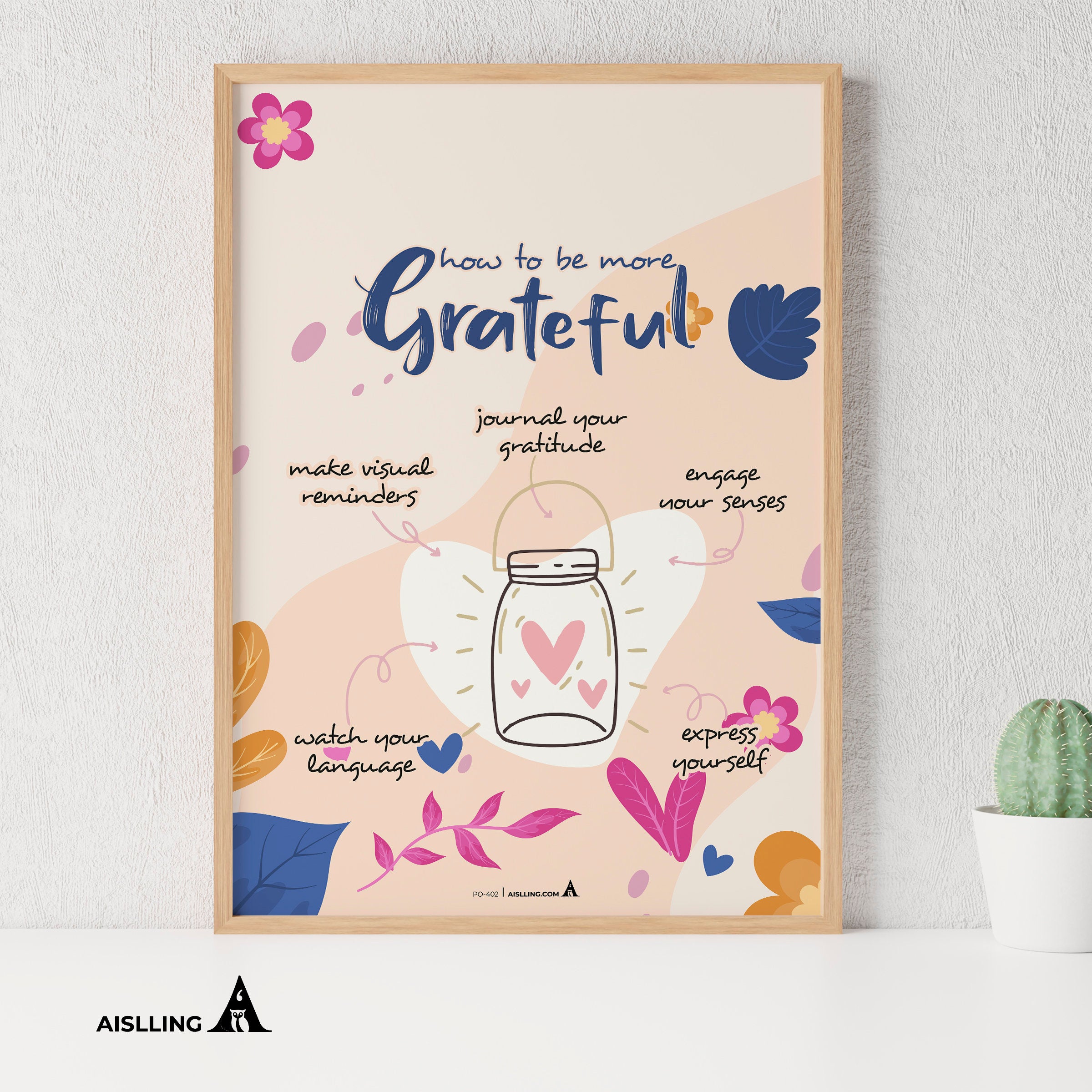 Act — GRATEFUL, Therapist Office Decor Social Worker Posters Therapy Wall Art Counselor Prints School Couns... | Mindfulness printable