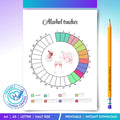 Alcohol Log — Alcohol Consumption Tracker Printable, Drink Log Template, Monthly Drinking Habit Tracker, We... | Bloom Joyfully printable