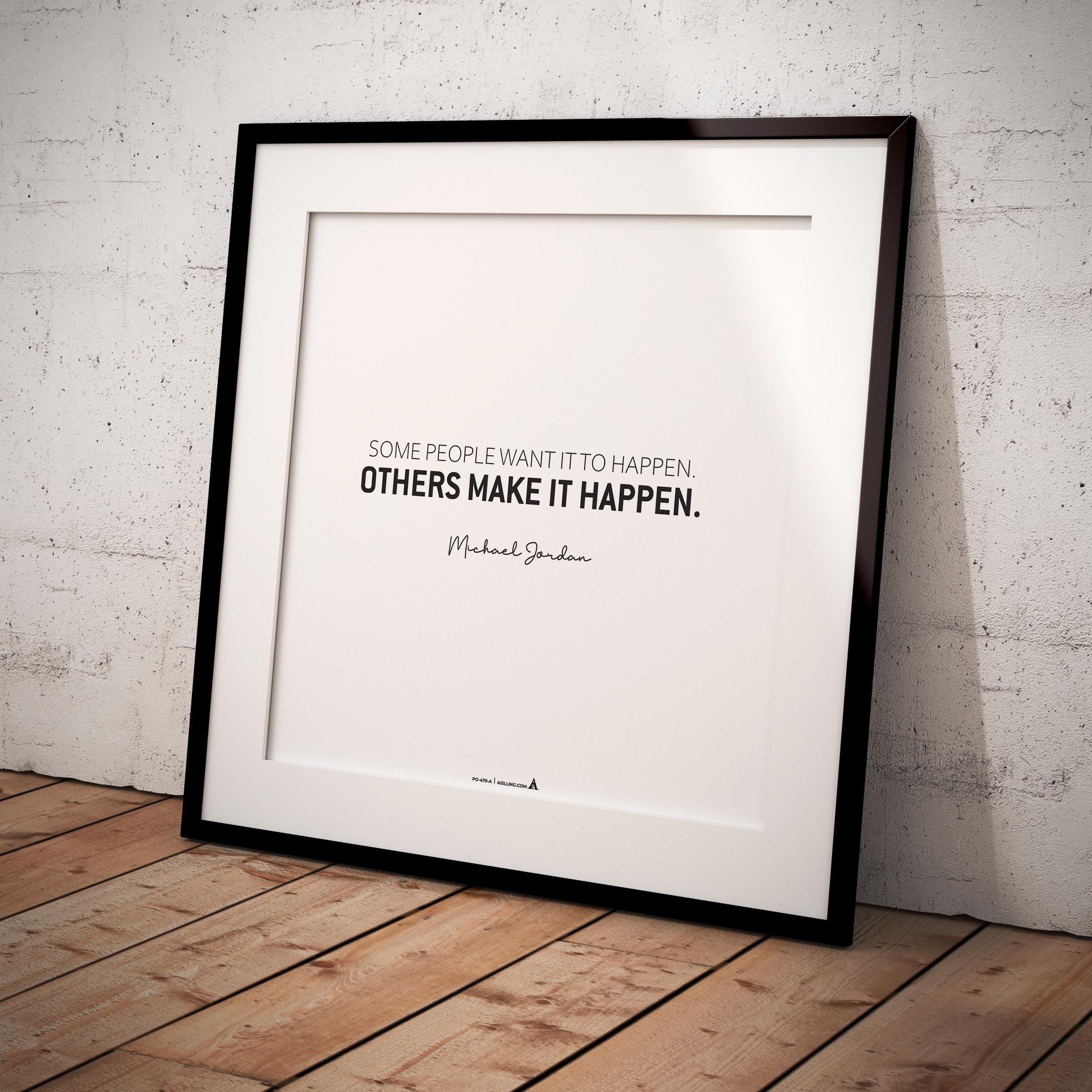 Aislling — Motivational Quotes, some people want it to happen, Michael Jordan, NBA Sports, Printable NBA Po... | Aislling printable