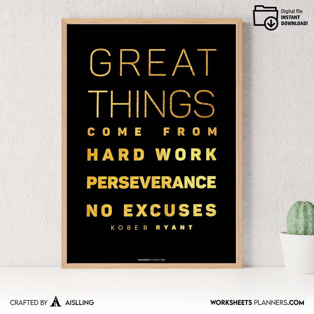 Air Jordan — Michael Jordan Quotes Digital Printable Wall Art Inspirational Quotes Jordan Mentality Poster ... | Aislling printable
