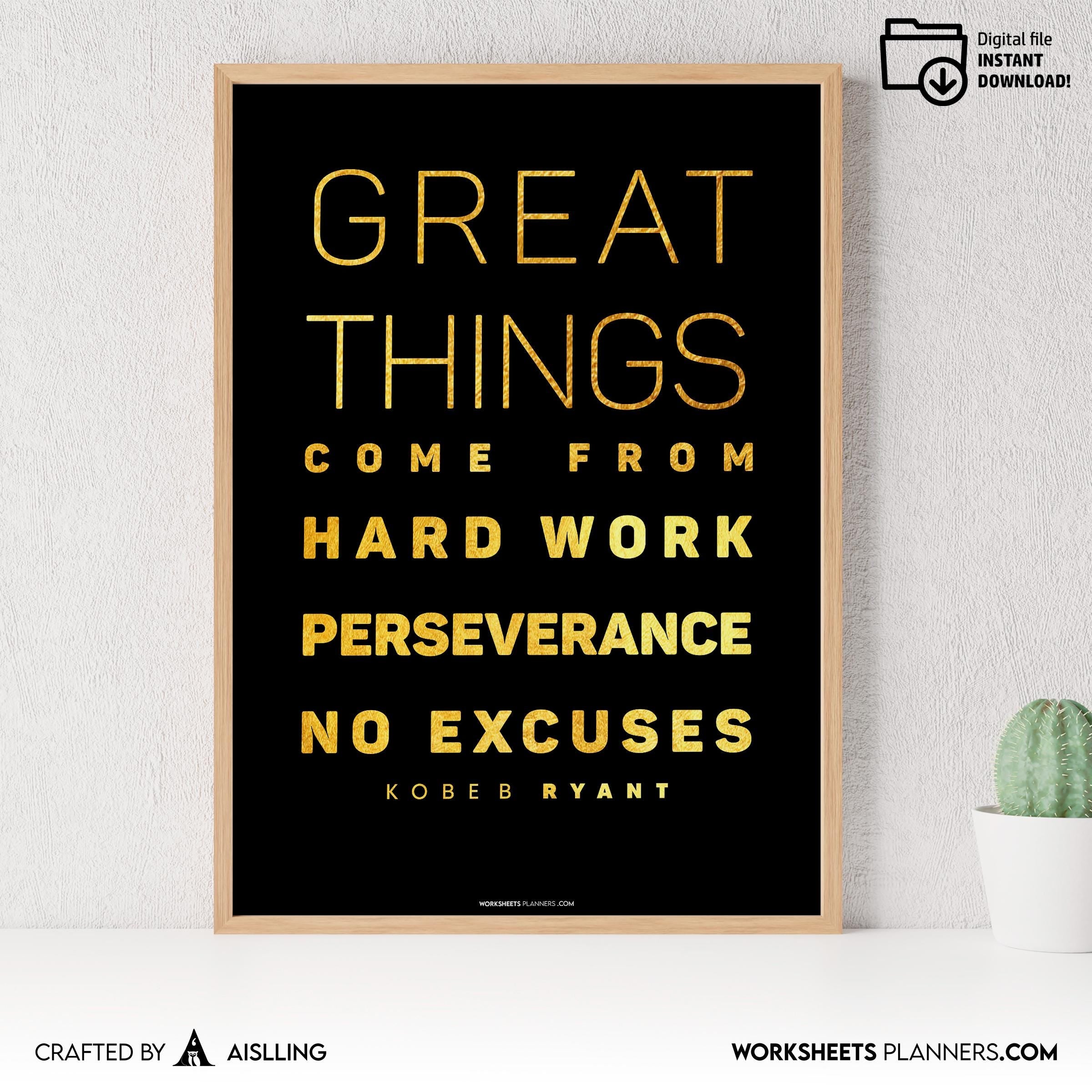 Air Jordan — Michael Jordan Quotes Digital Printable Wall Art Inspirational Quotes Jordan Mentality Poster ... | Aislling printable
