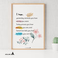 Aislling — I hope Posters Sign Kit Calming Decor Print Counselor Office Art Feelings SEL Kids Peace Classro... | Mindfulness printable