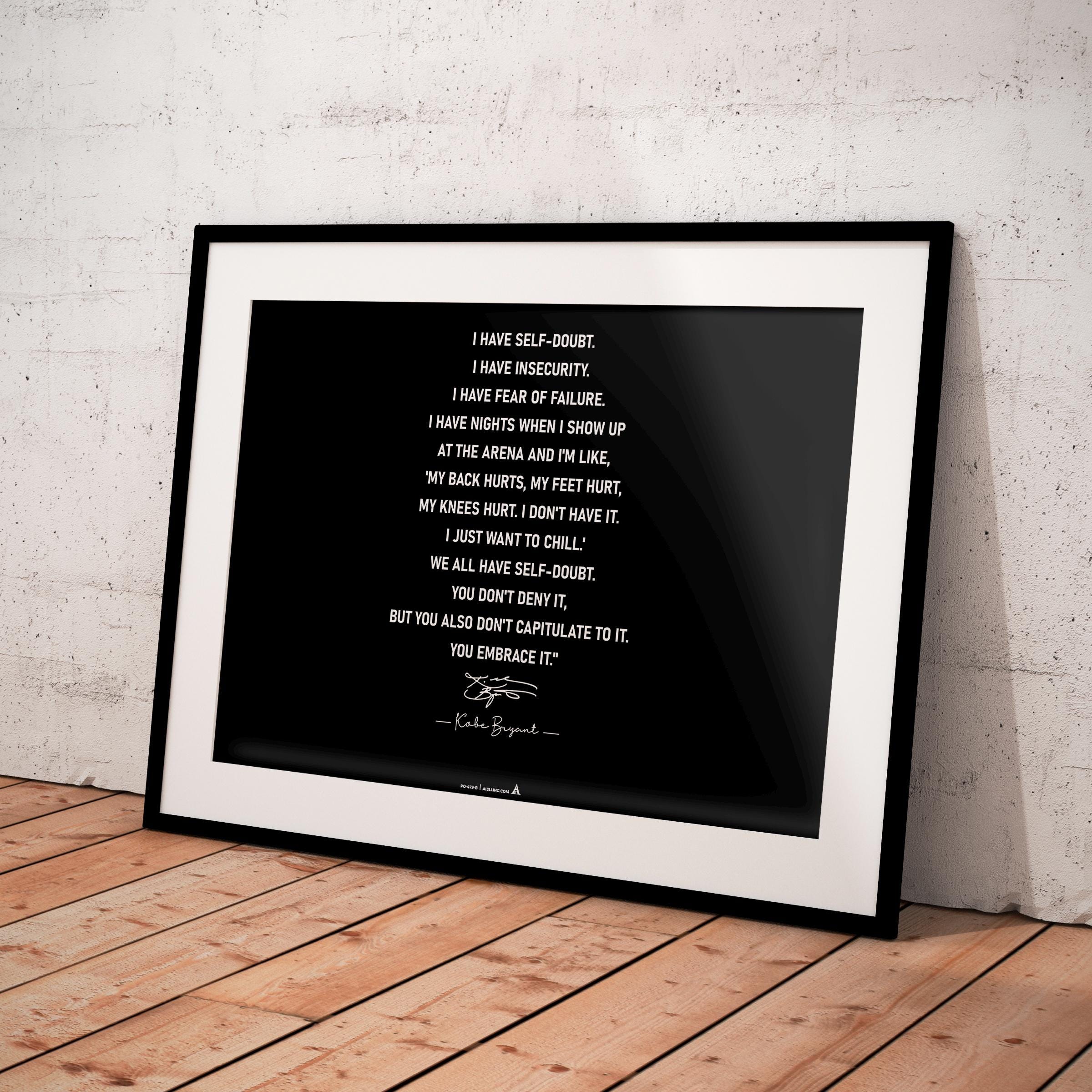 Aislling — Kobe Bryant Mamba Mentality Quotes, NBA Sports, Printable NBA Poster, Teenager kid basketball gi... | Aislling printable
