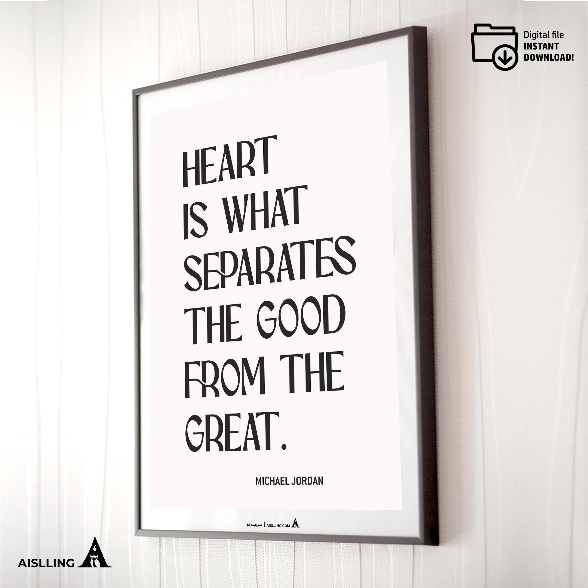 Aislling — Michael Jordan Quotes Digital Printable Wall Art Inspirational Quotes Jordan Mentality Poster Ba... | Aislling printable
