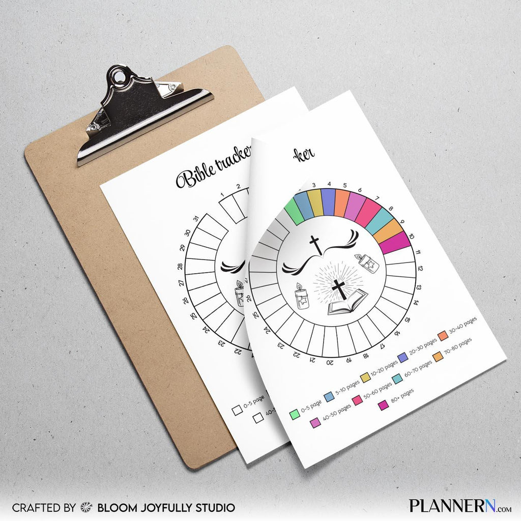 Bible Journal — Bible Reading Tracker Printable, Christian Planner, Bible Study Journal, Faith Tracker, A4/... | Bloom Joyfully printable