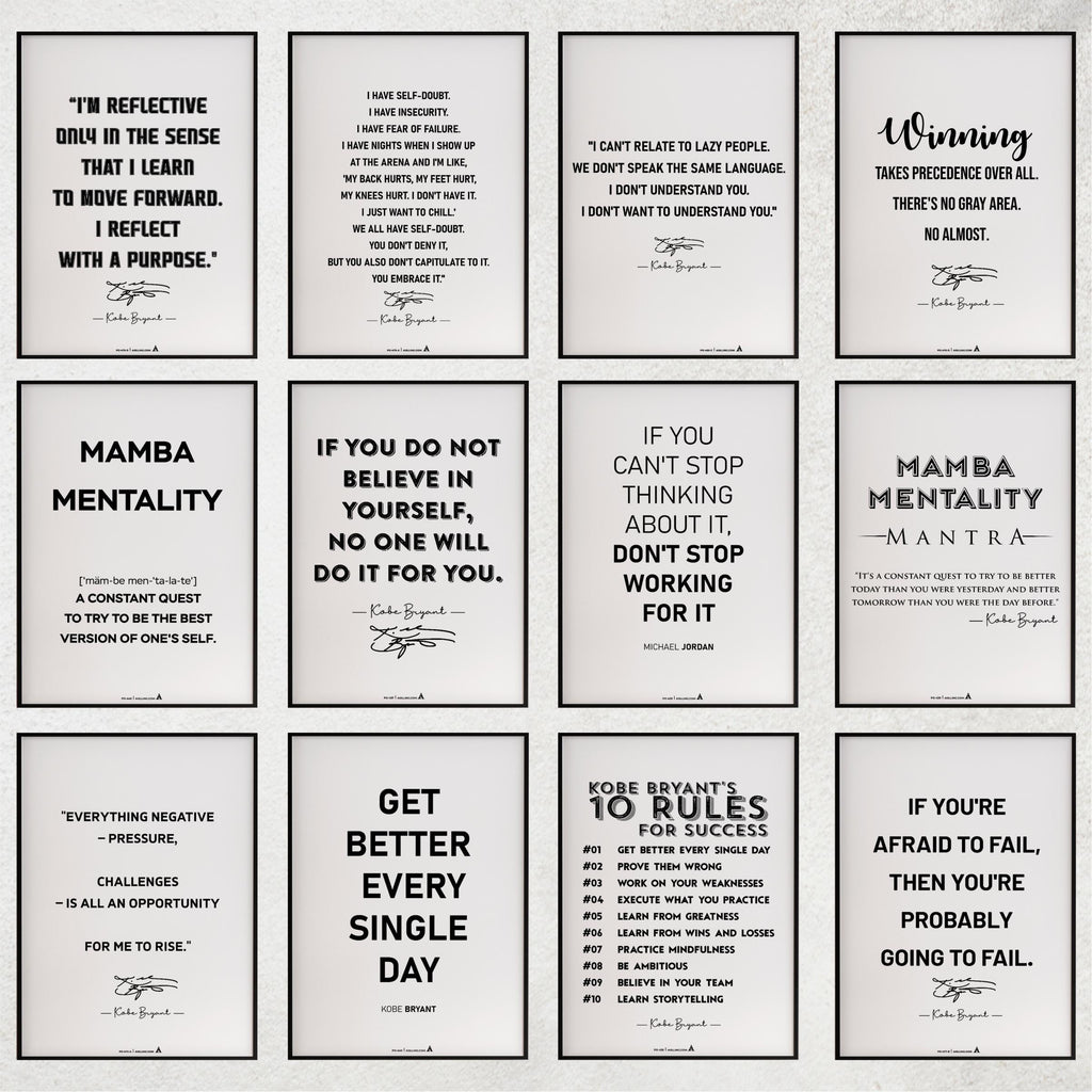 Digital Quote Print — Motivational Quotes Print Set, Inspirational Quote for Motivation Office Prints, Succ... | Aislling printable