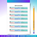 Bill Payment Tracker — Debt Tracker PRINTABLE, Monthly Debt Payment Log, Bill & Loan Payoff Planner, Budget... | Bloom Joyfully printable