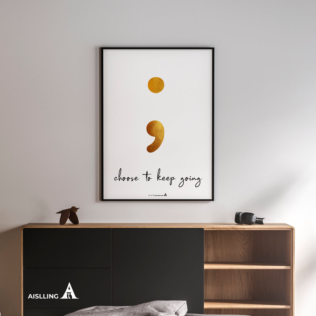 Aislling — Choose to keep going, Quote Poster Printables Inspirational Quote Poster Motivational Art Famous... | Aislling printable