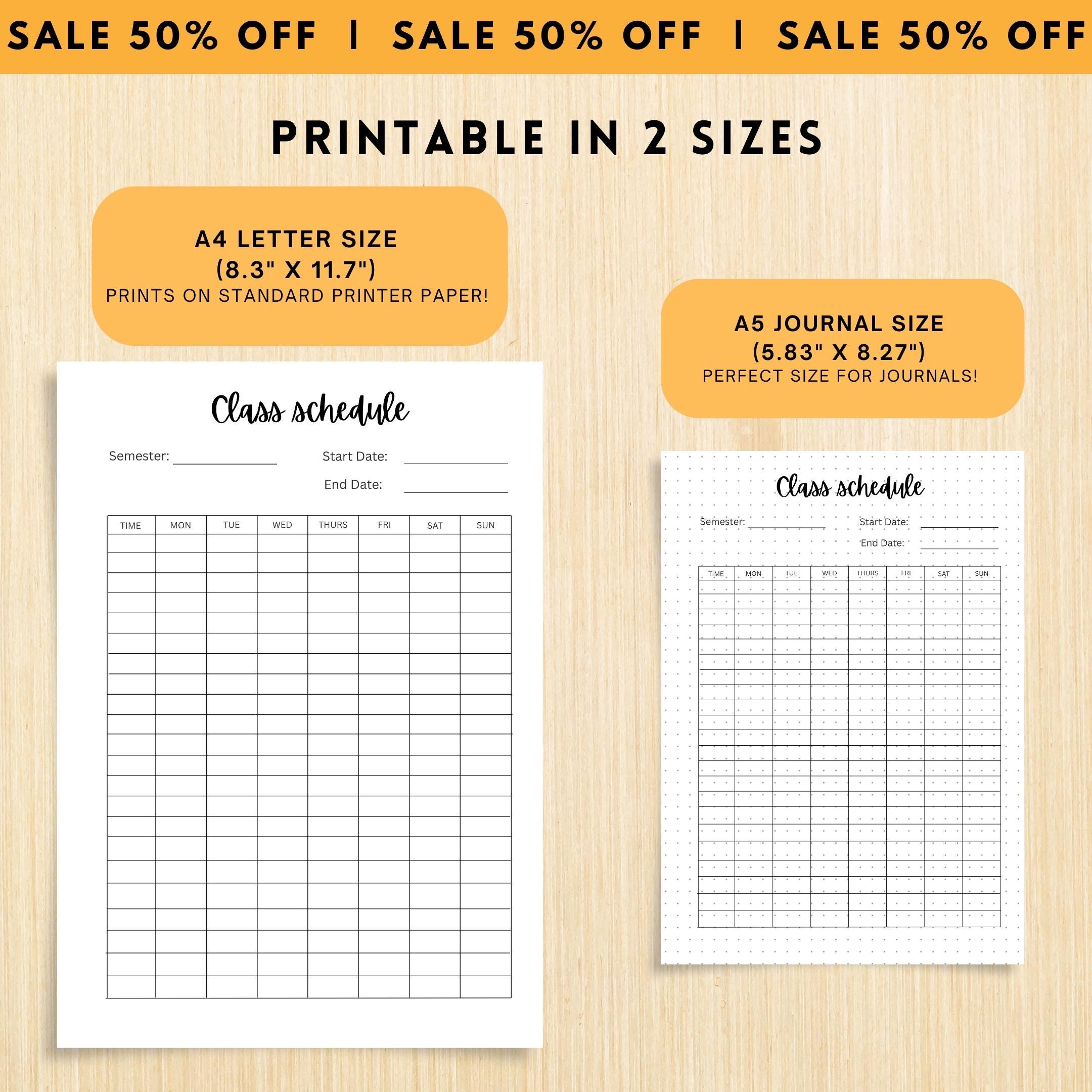 Academic Organizer — Student Planner Bundle, Aesthetic Student Planner, Minimalist Homework, Assignment and... | Bloom Joyfully printable