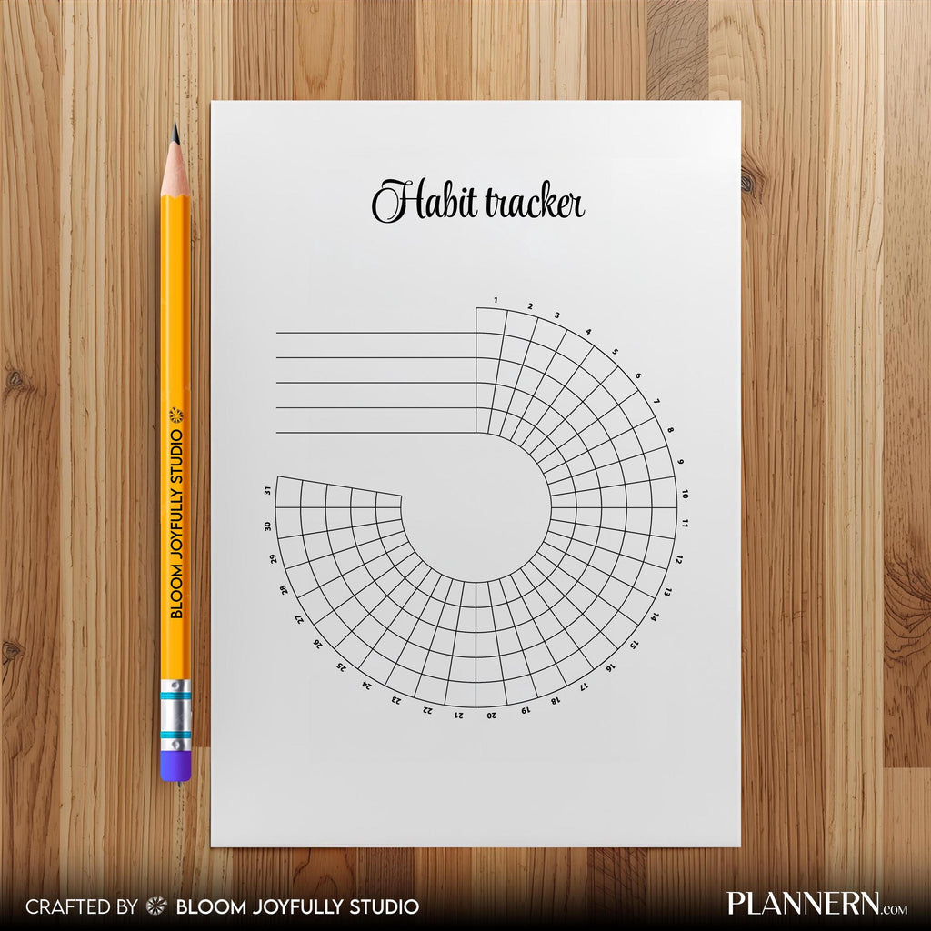 Build Better Habits — Habit Tracker PRINTABLE, Monthly Goal Tracker, Daily & Monthly Habit Tracker, Health ... | Nutri Track printable