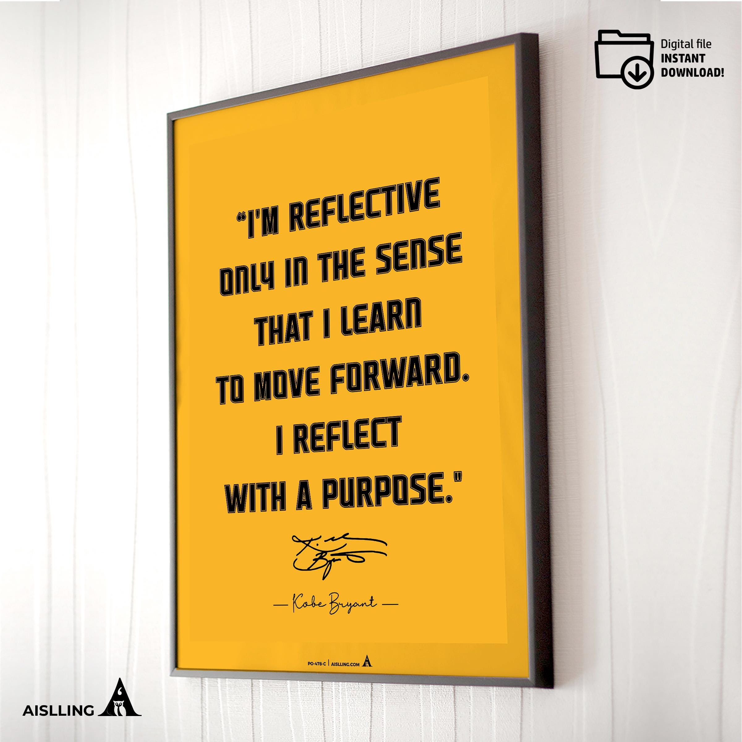 Aislling — Kobe Bryant Mamba Mentality Quotes, NBA Sports, Printable NBA Poster, Teenager kid basketball gi... | Aislling printable