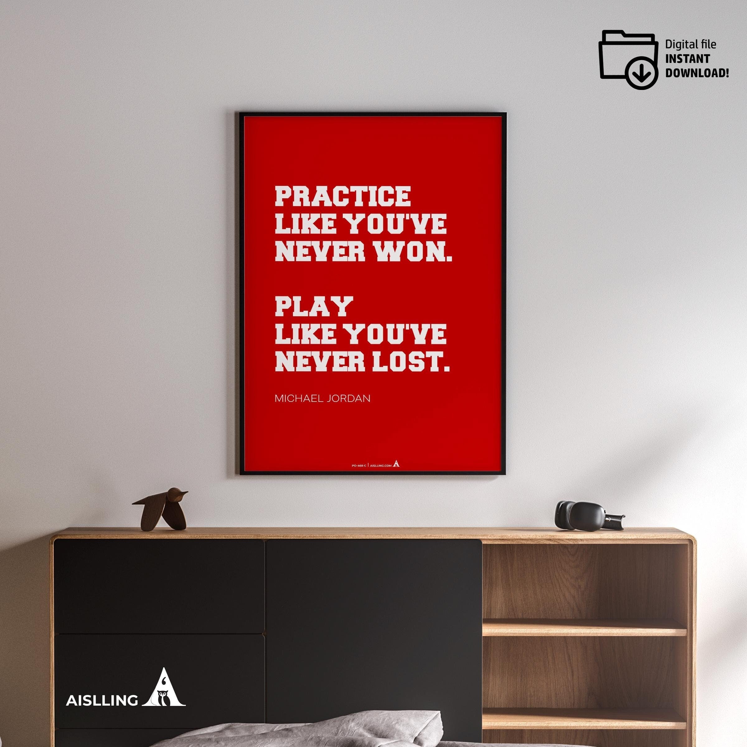 Aislling — Motivational Quotes, practice Like you've never won, Michael Jordan, NBA Sports, Printable NBA P... | Aislling printable