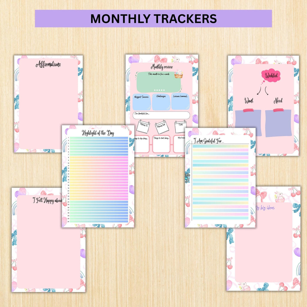 2026 Big Journal — 2026 JANUARY Planner Bundle, New Year Reset, New Year Monthly, Weekly planner, Habit, Bu... | Bloom Joyfully printable
