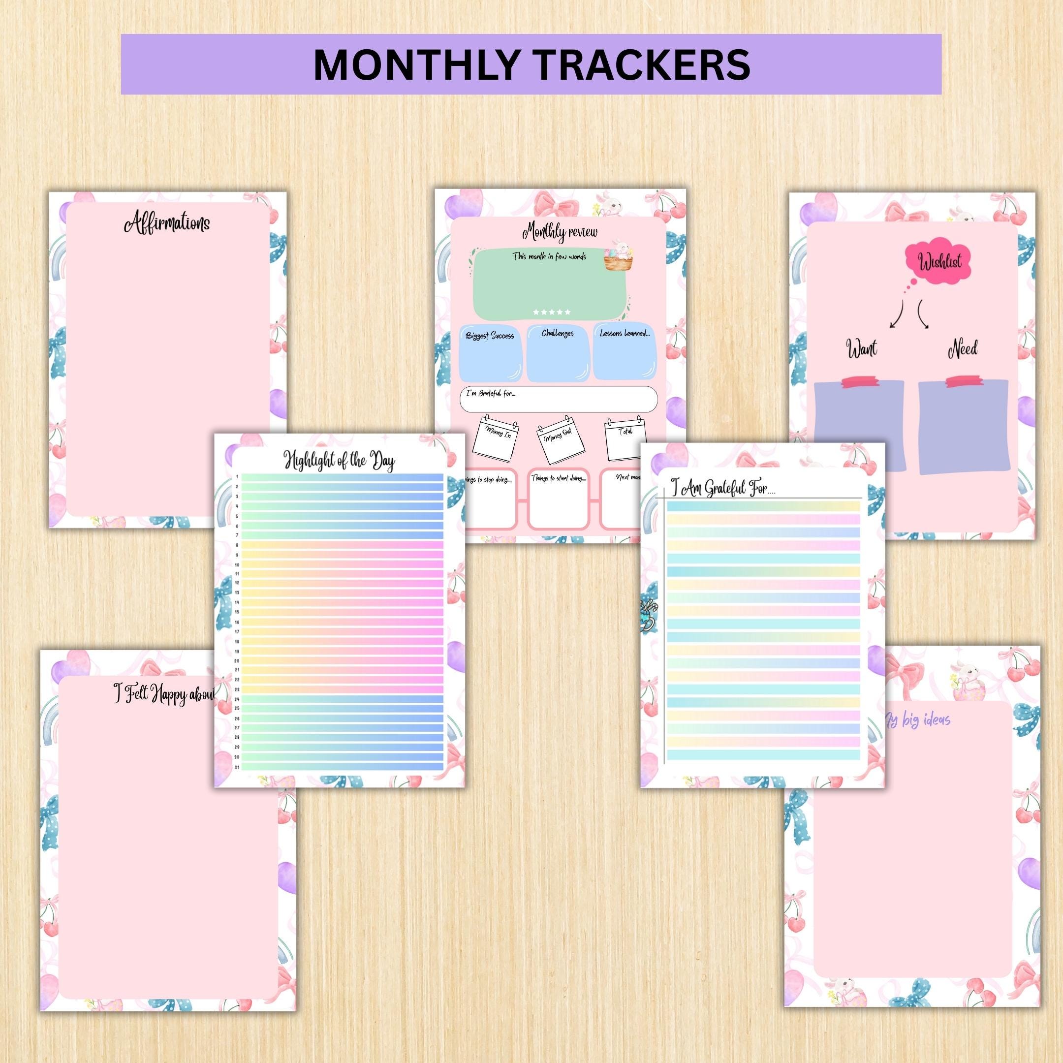2026 Big Journal — 2026 JANUARY Planner Bundle, New Year Reset, New Year Monthly, Weekly planner, Habit, Bu... | Bloom Joyfully printable