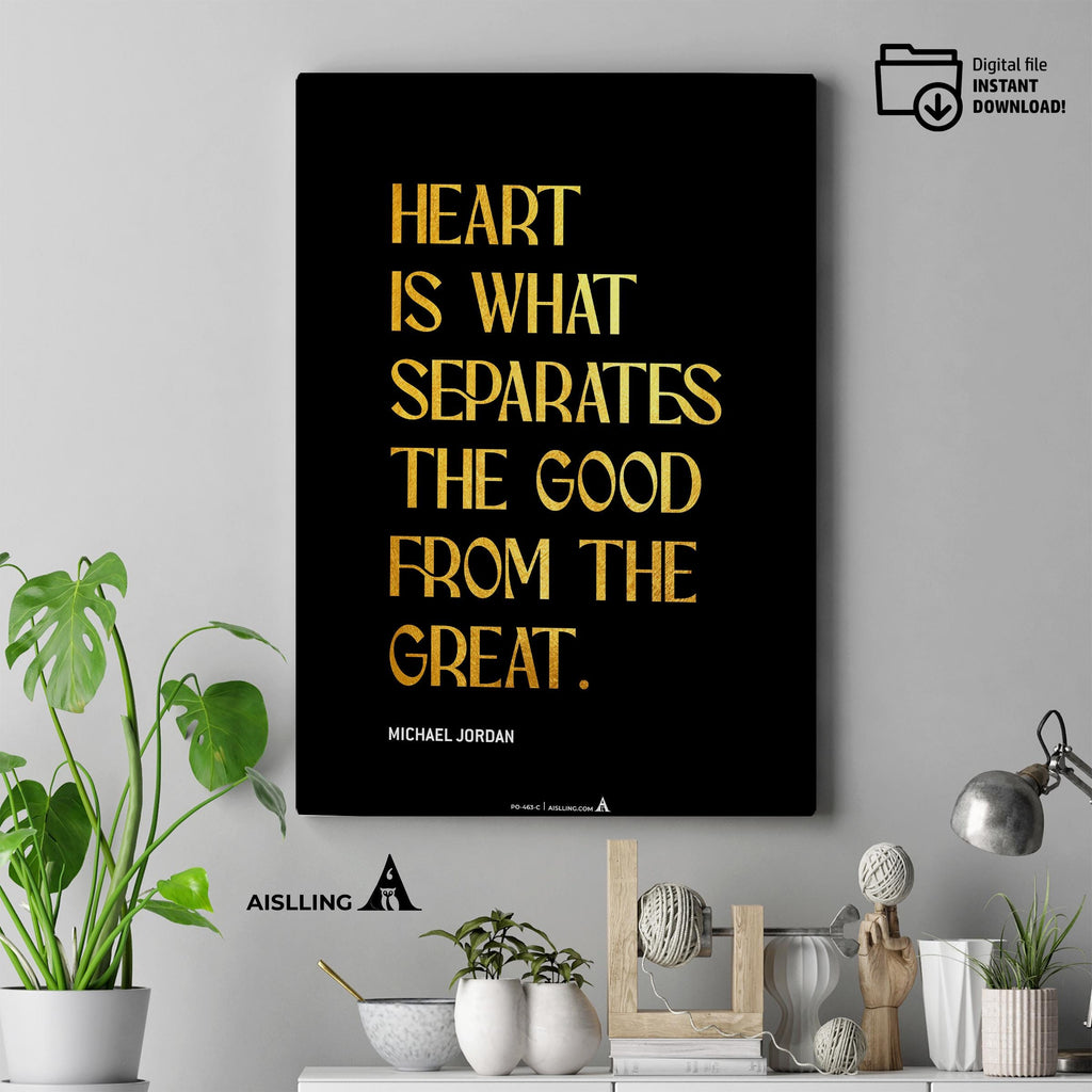Aislling — Michael Jordan Quotes Digital Printable Wall Art Inspirational Quotes Jordan Mentality Poster Ba... | Aislling printable