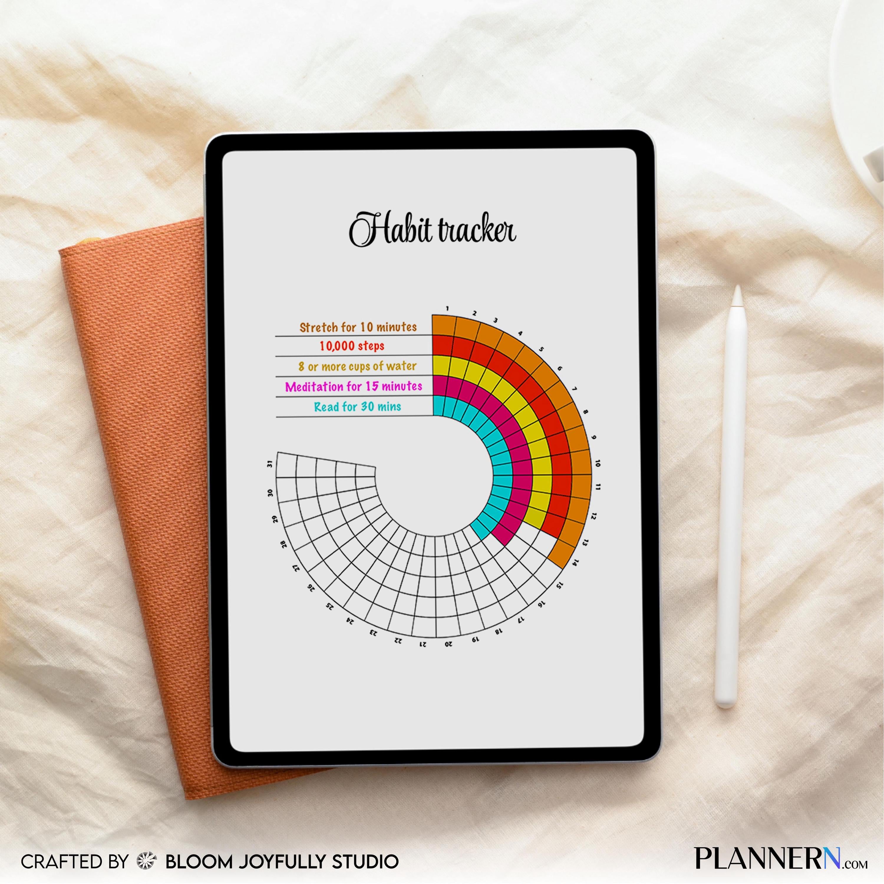 Build Better Habits — Habit Tracker PRINTABLE, Monthly Goal Tracker, Daily & Monthly Habit Tracker, Health ... | Nutri Track printable