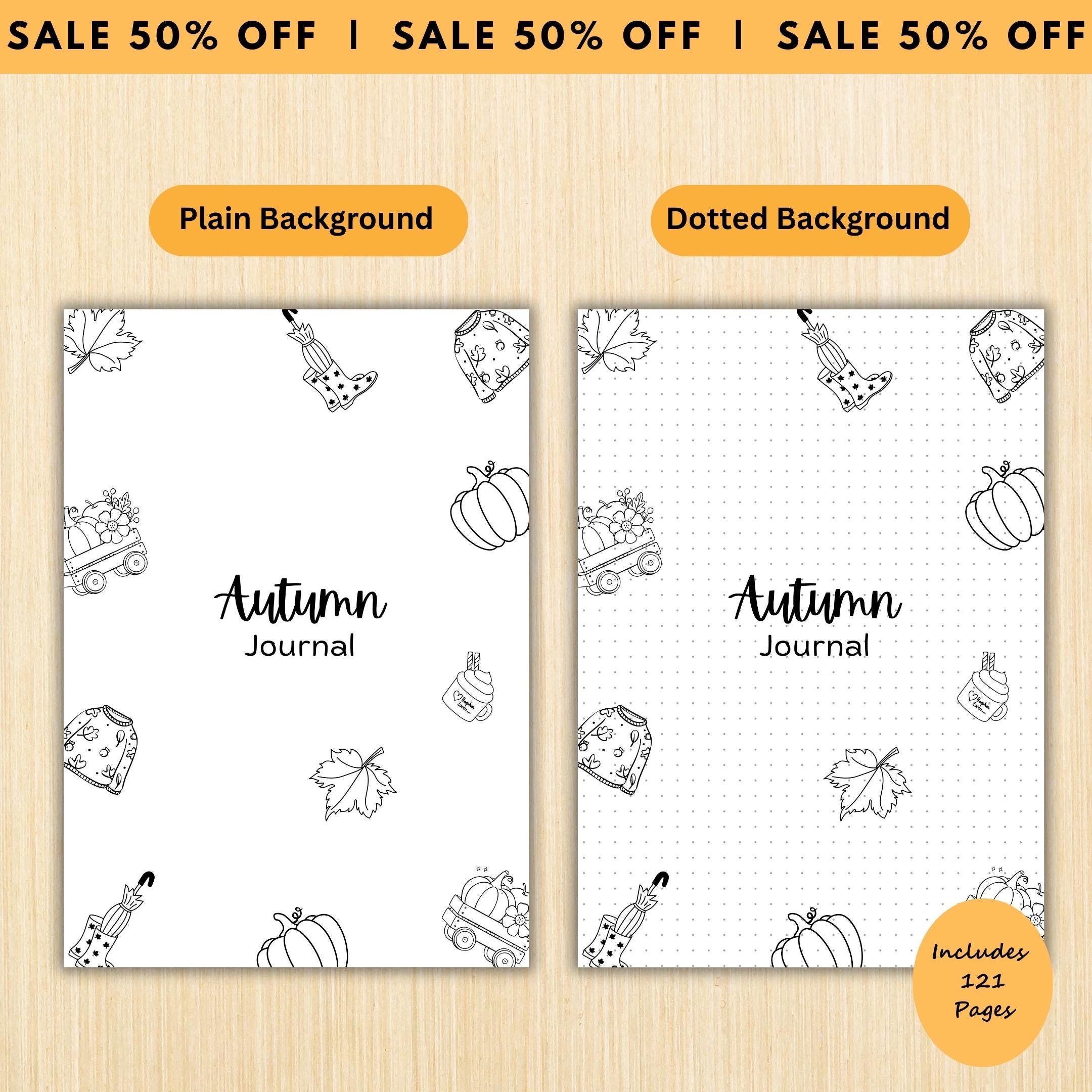 Autumn Bullet — AUTUMN Journal Bundle, Fall Planner Pages, PRINTABLE Autumn Planner, 29 Journal Pages, Fall... | Bloom Joyfully printable