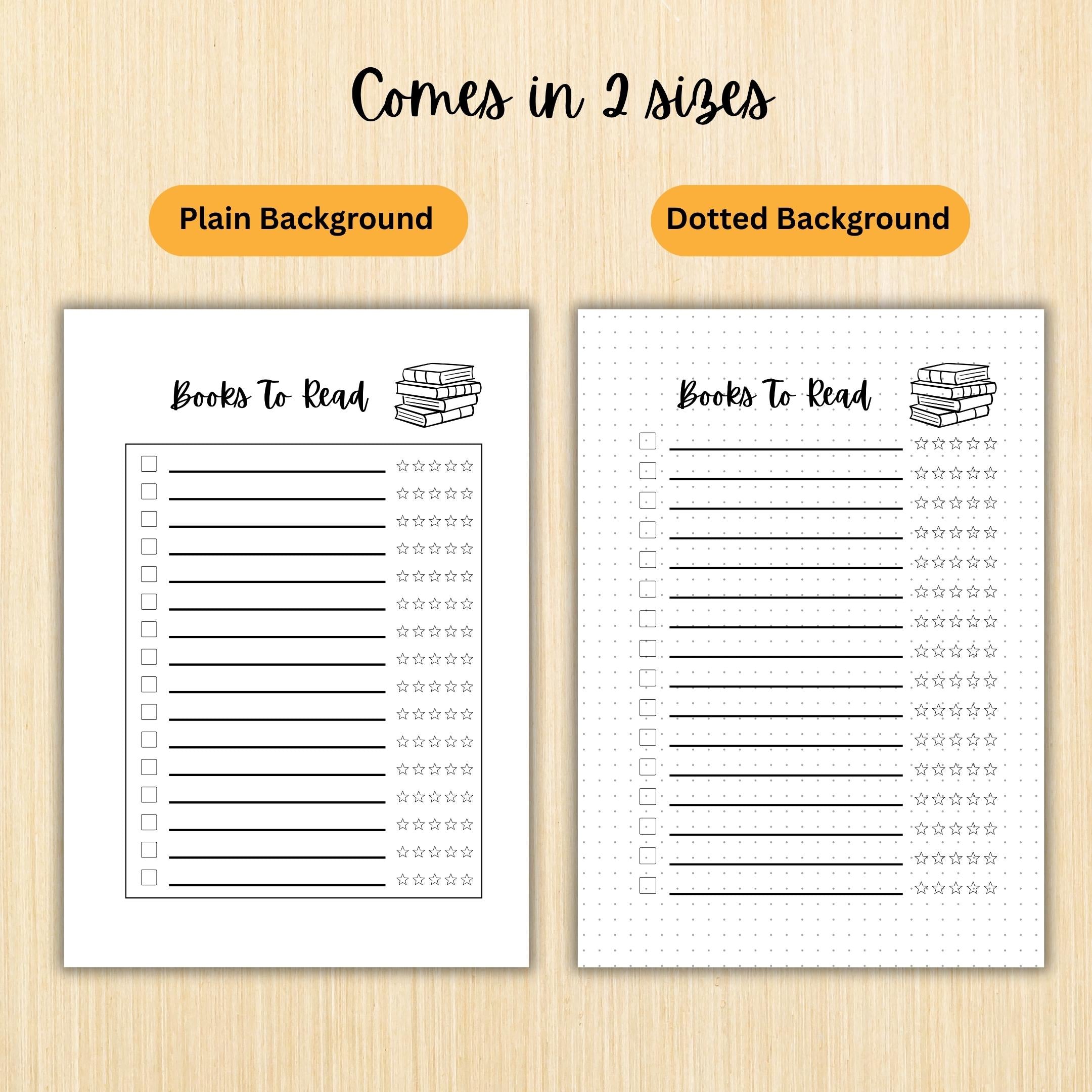 Daily Organizer — Things To Remember Bundle, Weekly & Monthly Planner, Books To Read, Movies To Watch, Reci... | Bloom Joyfully printable