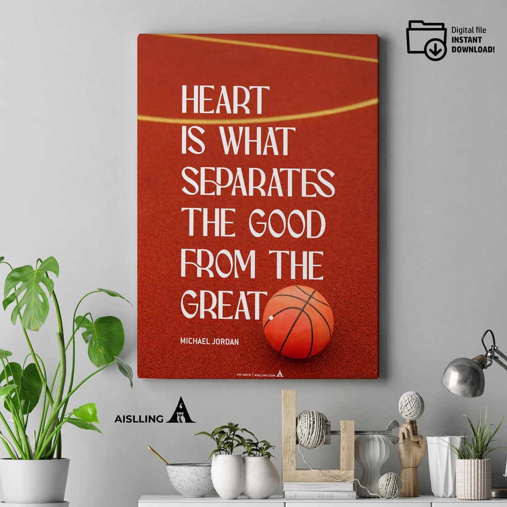 Aislling — Michael Jordan Quotes Digital Printable Wall Art Inspirational Quotes Jordan Mentality Poster Ba... | Aislling printable