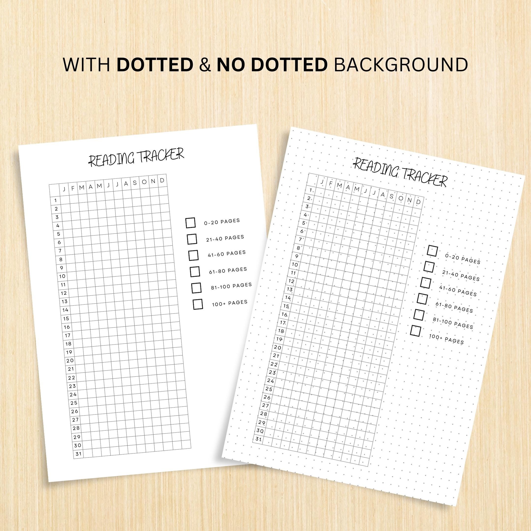Book Cover Page — Reading Tracker, Book Reading Log, PRINTABLE Journal Page, Daily Habit Tracker, Book Jour... | Bloom Joyfully printable
