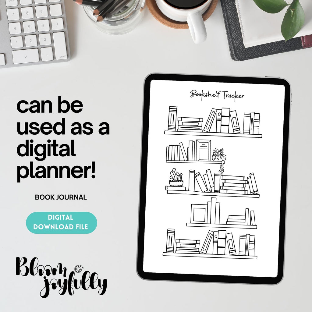 Book Challenge — READING JOURNAL Printable Bundle, Printable Book Tracker, Book Journal, Printable Reading ... | Bloom Joyfully printable