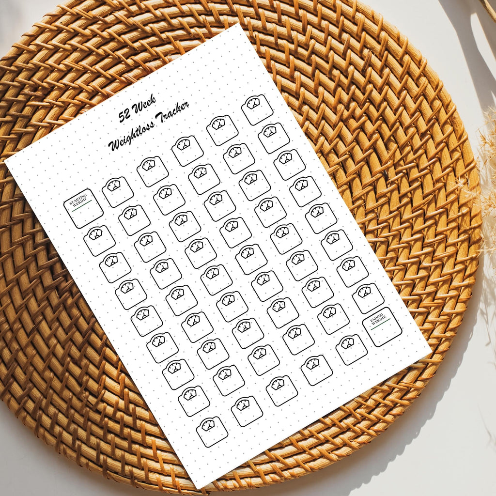 Activity Tracker — FITNESS tracker Bundle, Digital Planner Pages, A4 & A5 SIZE, PRINTABLE journal Pages (Bu... | Nutri Track printable