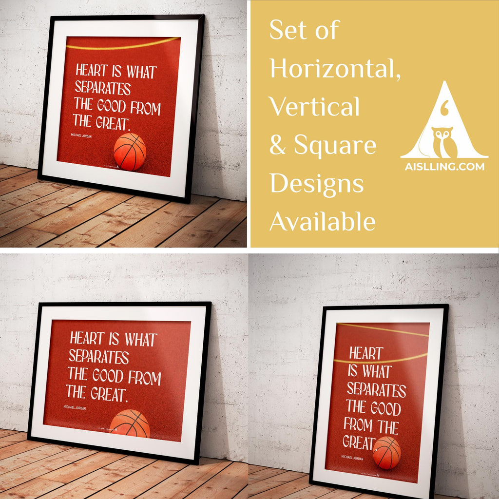 Aislling — Michael Jordan Quotes Digital Printable Wall Art Inspirational Quotes Jordan Mentality Poster Ba... | Aislling printable