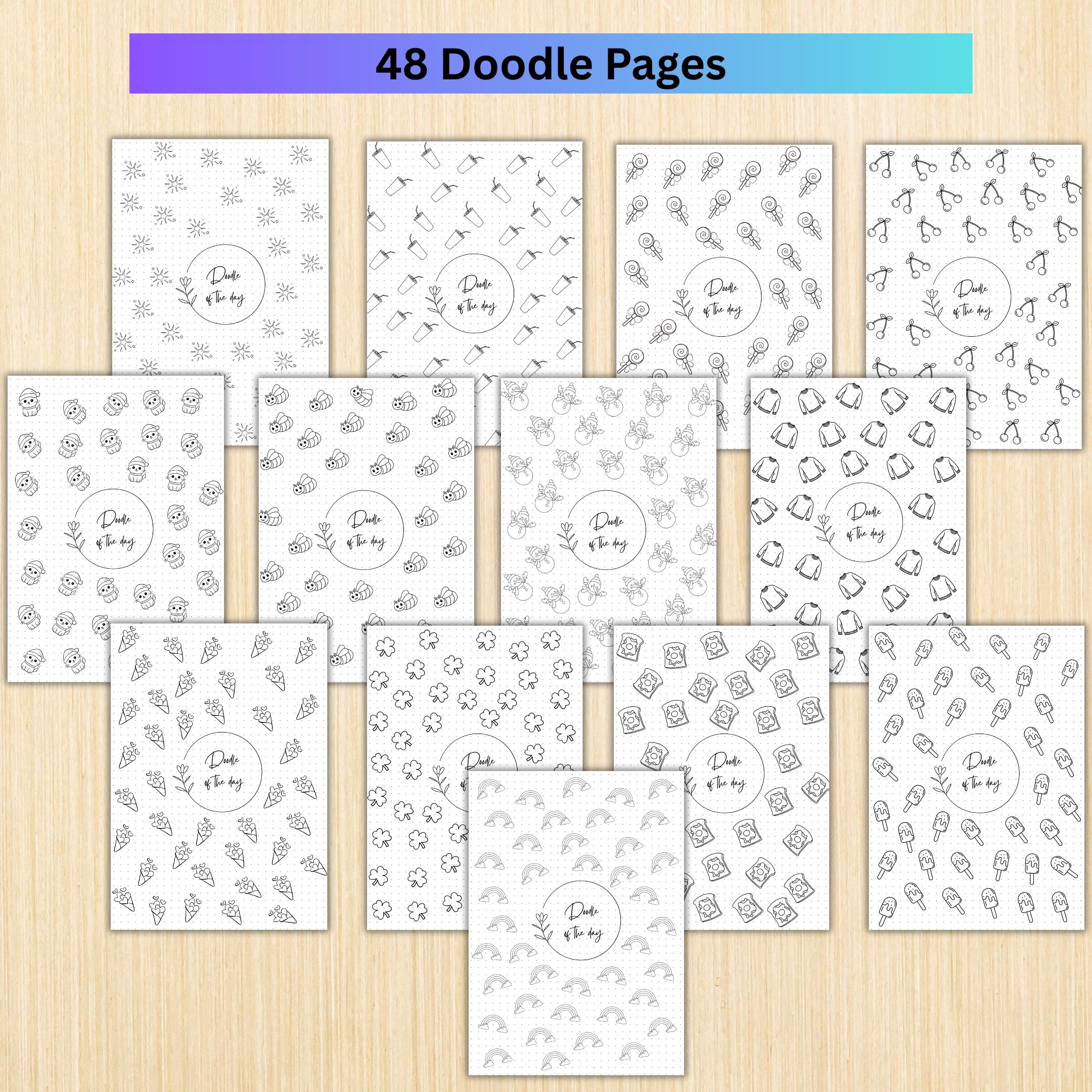 2026 BIG JOURNAL BUNDLE, Calendar, Cover Page, Monthly, Yearly Planner, Mood Tracker, Digital Planner Pages... | Mindfulness printable