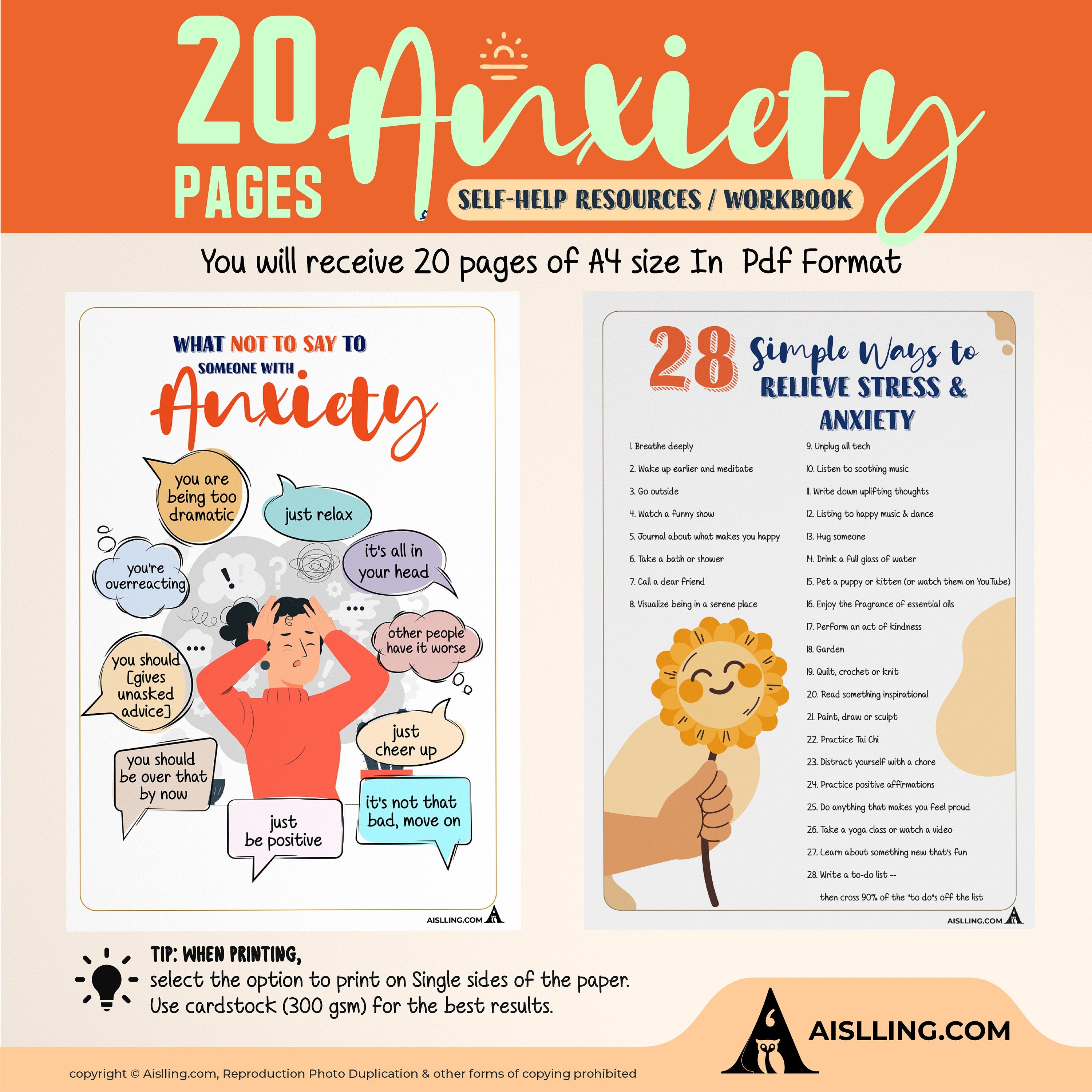 Anxiety Toolbox Workbook | Anxiety Worksheets for Teens & Adults
