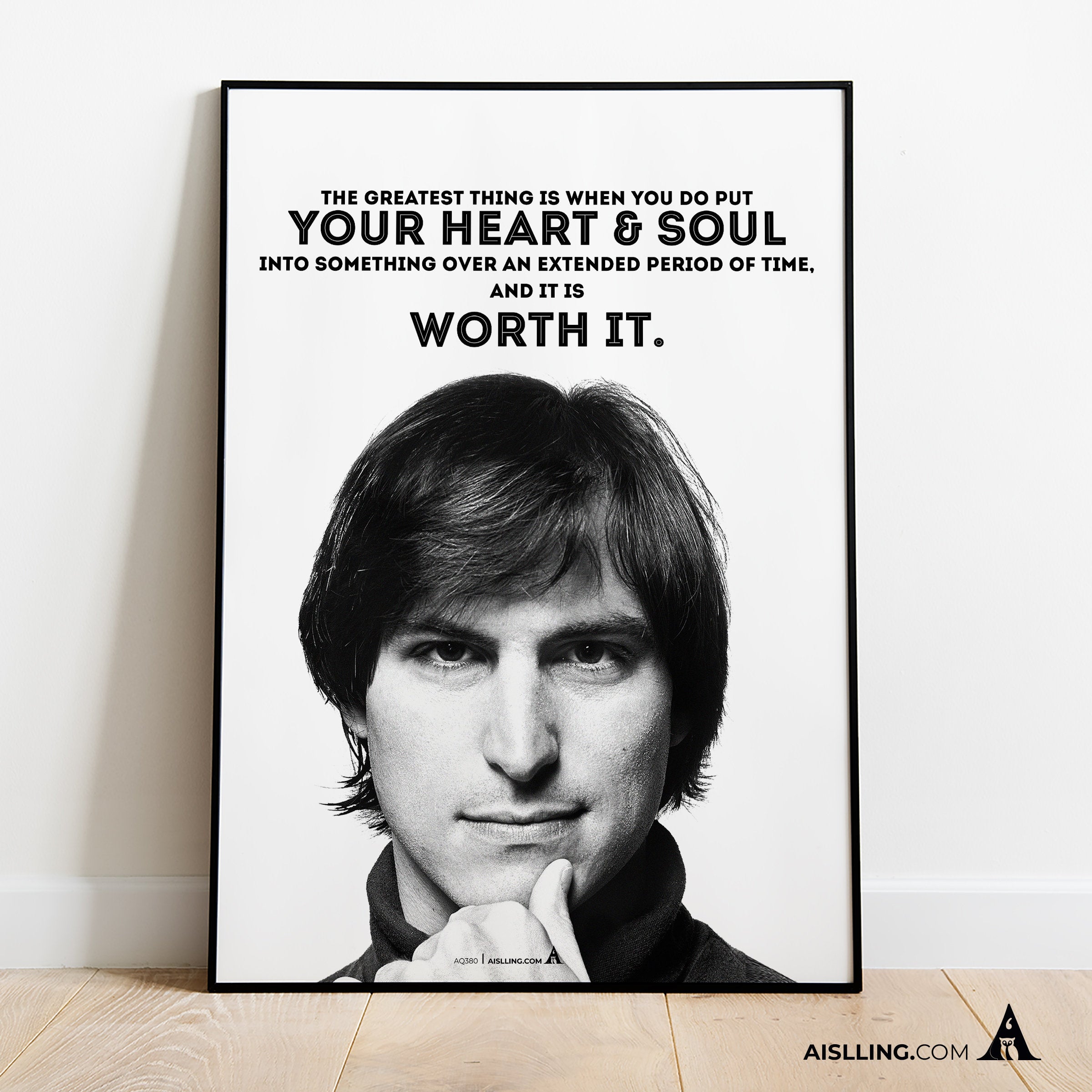 Aislling — The greatest thing is when you do put, Steve Jobs Quote Poster Printables, Inspirational Quote P... | Aislling printable