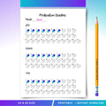 Daily Pill Log — Medication Tracker PRINTABLE, Daily Medicine Log, Pill Tracker, Medication Schedule, Habit... | Bloom Joyfully printable