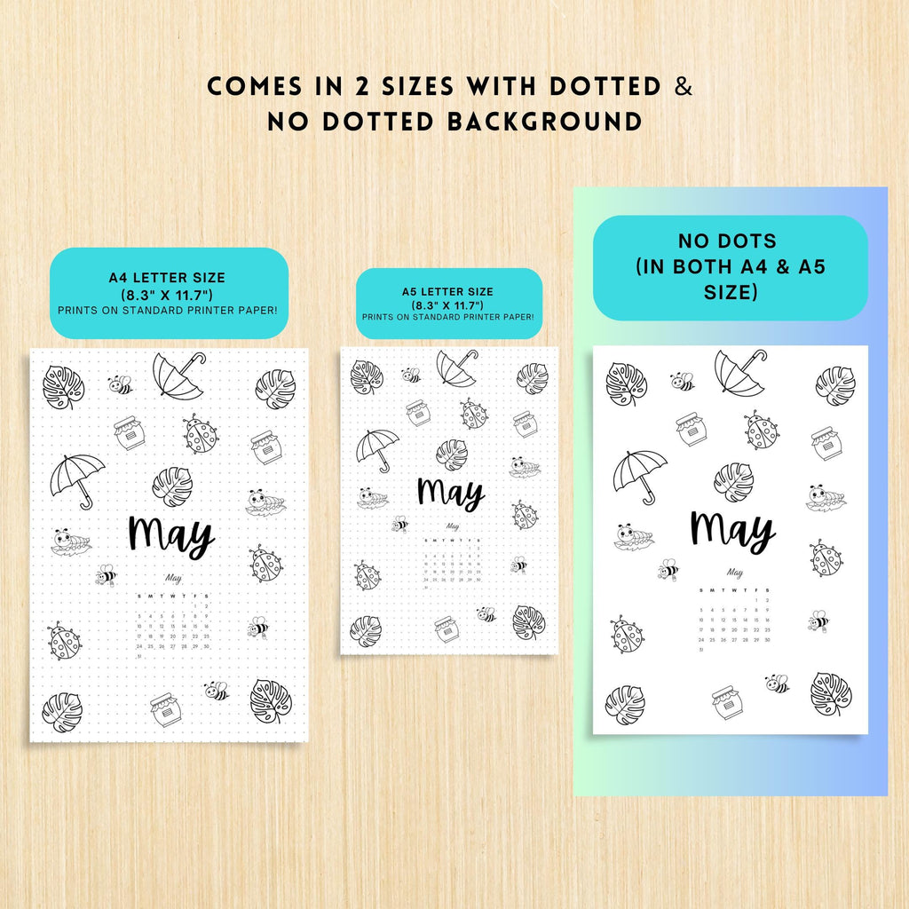 Budget Tracker — Printable Planner Bundle, May 2026 Journal, Habit Mood Tracker, Weekly Daily Monthly, Life... | Mindfulness printable
