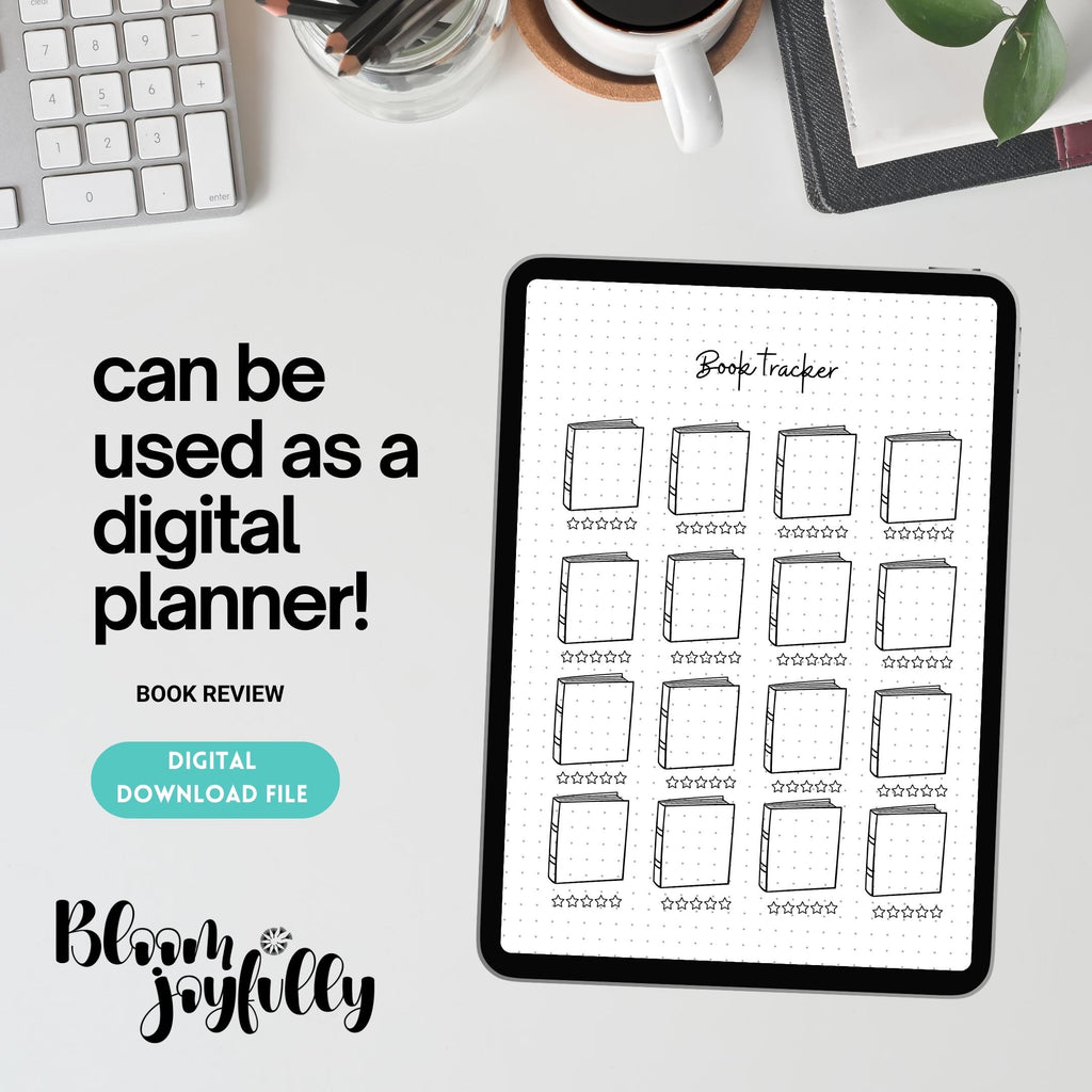 Book Challenge — Book Review Template Printable, Book Lovers Inserts, Book Log and Review, Book Rating, Dai... | Bloom Joyfully printable