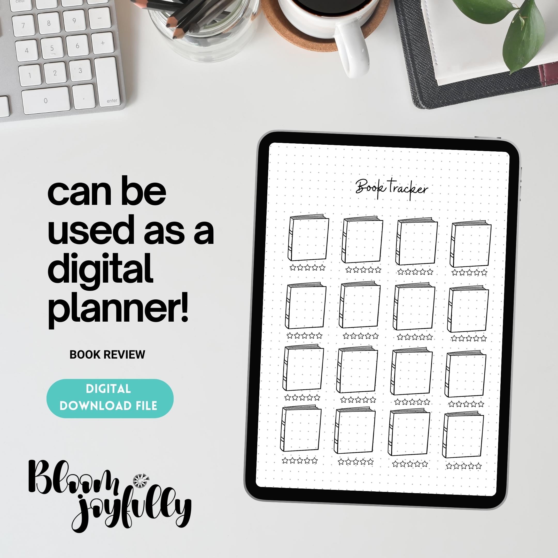 Book Challenge — Book Review Template Printable, Book Lovers Inserts, Book Log and Review, Book Rating, Dai... | Bloom Joyfully printable