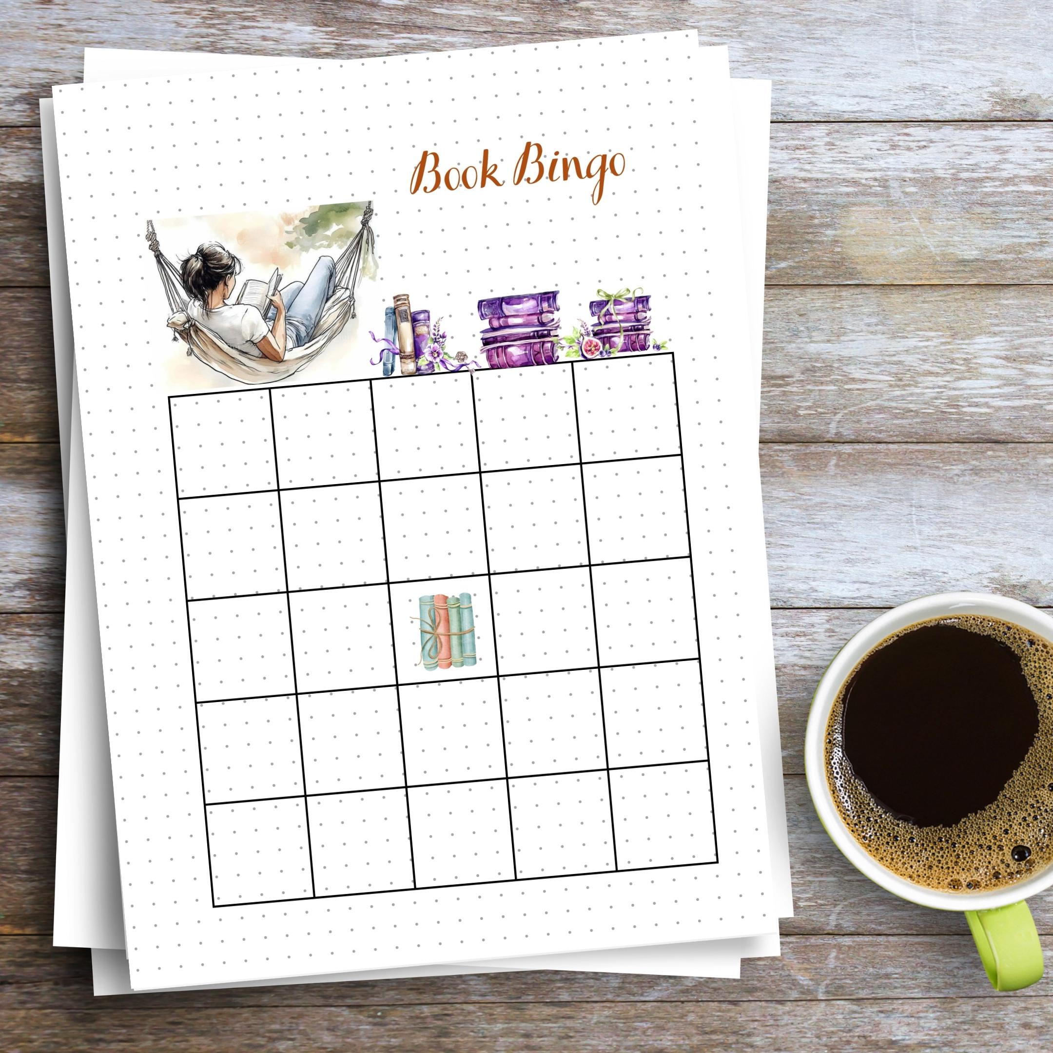 Book Challenge — Reading Challenge Bundle, Reading Tracker, Book Journal, PRINTABLE Journal Page, Book Chal... | Bloom Joyfully printable