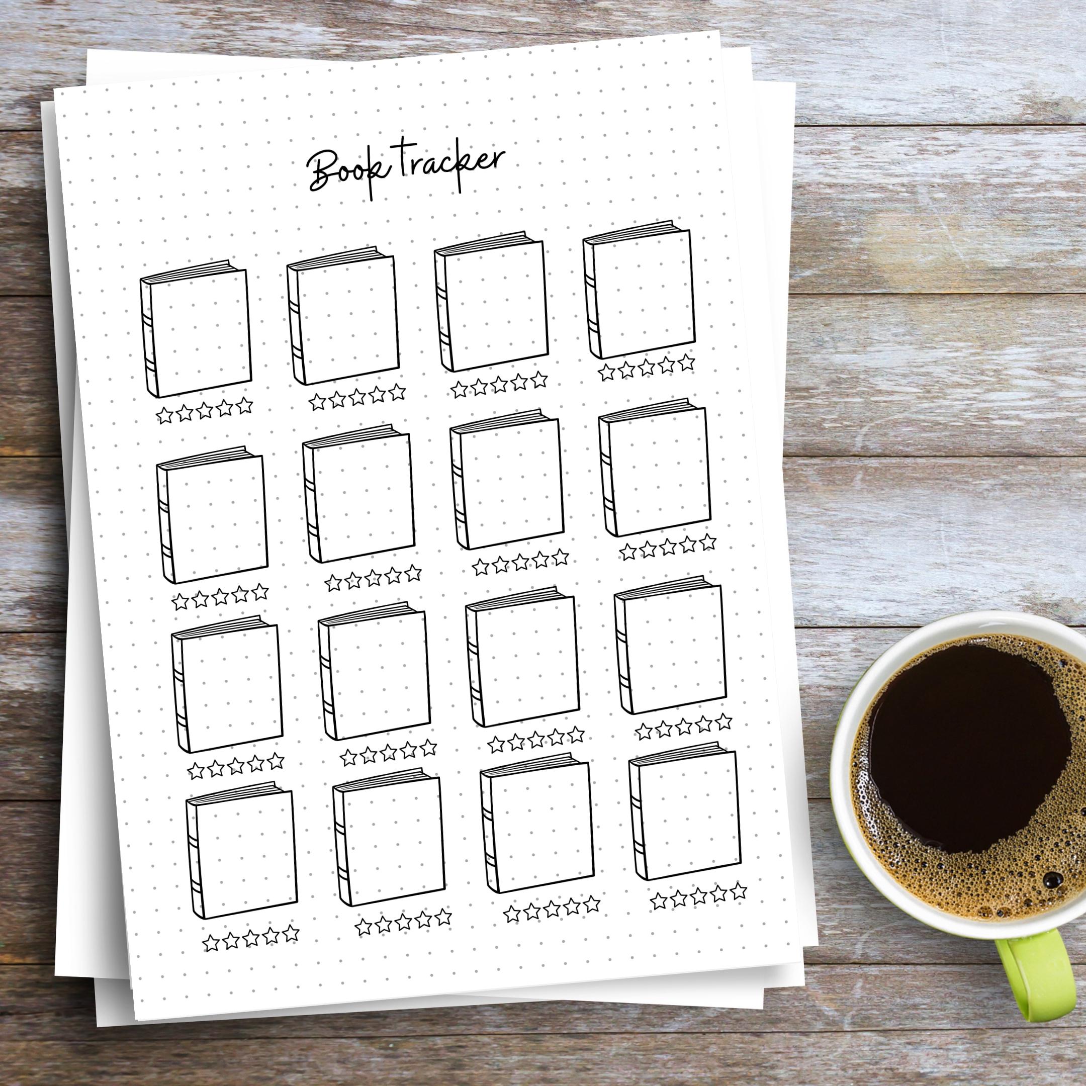 Book Challenge — Book Review Template Printable, Book Lovers Inserts, Book Log and Review, Book Rating, Dai... | Bloom Joyfully printable