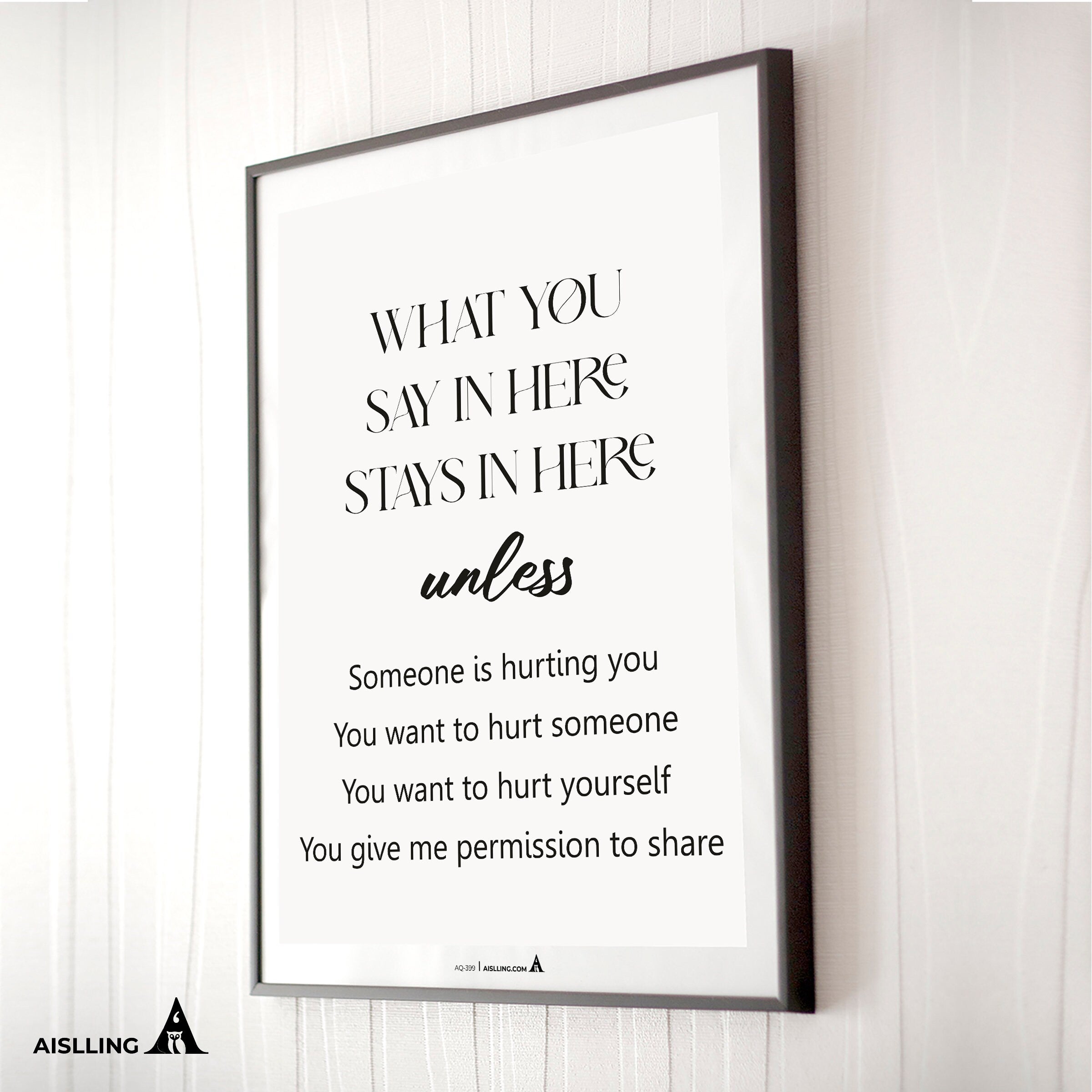 Aislling — Confidentiality Poster Sign Counseling Office Decor Social Worker School Psychologist Signs Coun... | Mindfulness printable