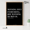 Aislling — Vince Lombardi Quote Poster: Winning Isn't Everything, Printable Motivational Art, Inspirational... | Aislling printable